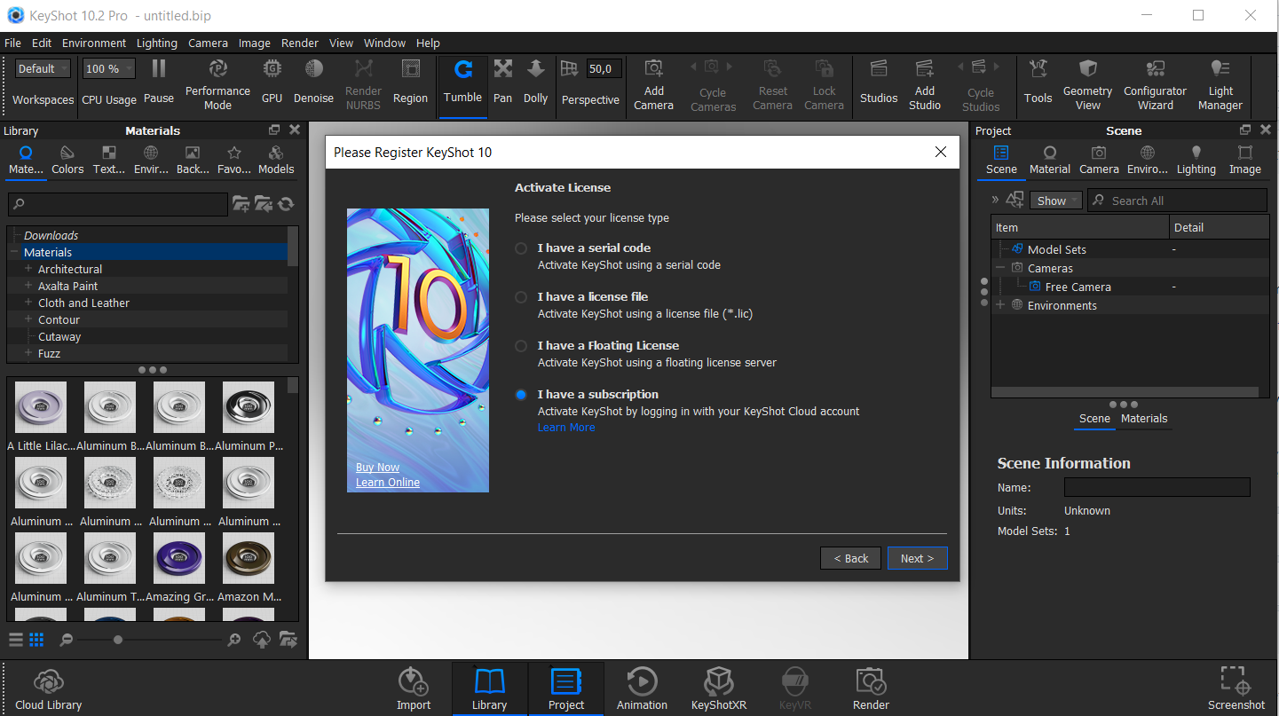 How to activate your license through the subscription portal